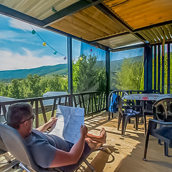 Komfort-Chalet in Nouméa mit Klimaanlage und Terrasse