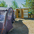 Premium pitches with private sanitary facilities thumb