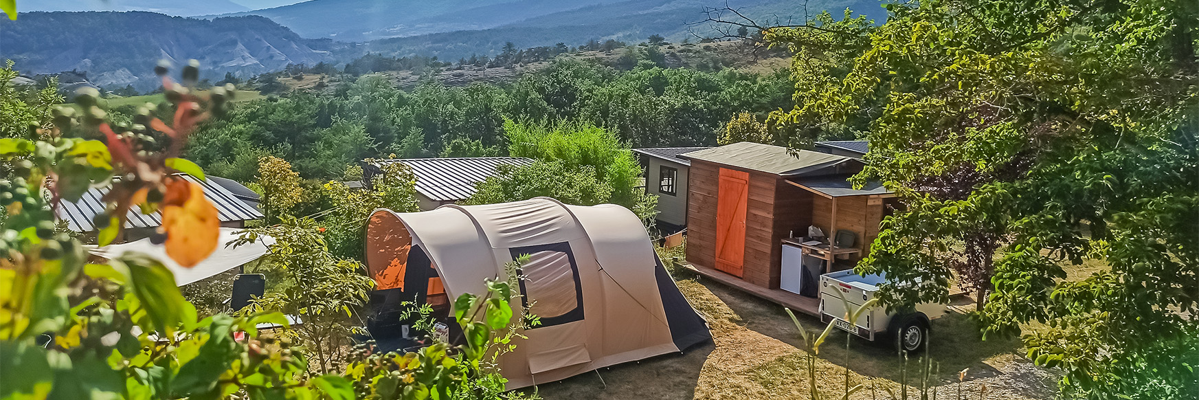 campsite rental in Rosans
