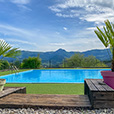 wunderschöner Ort der Entspannung mit Panoramablick thumb