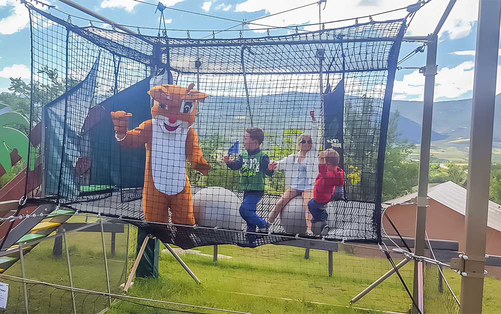 giant trampoline