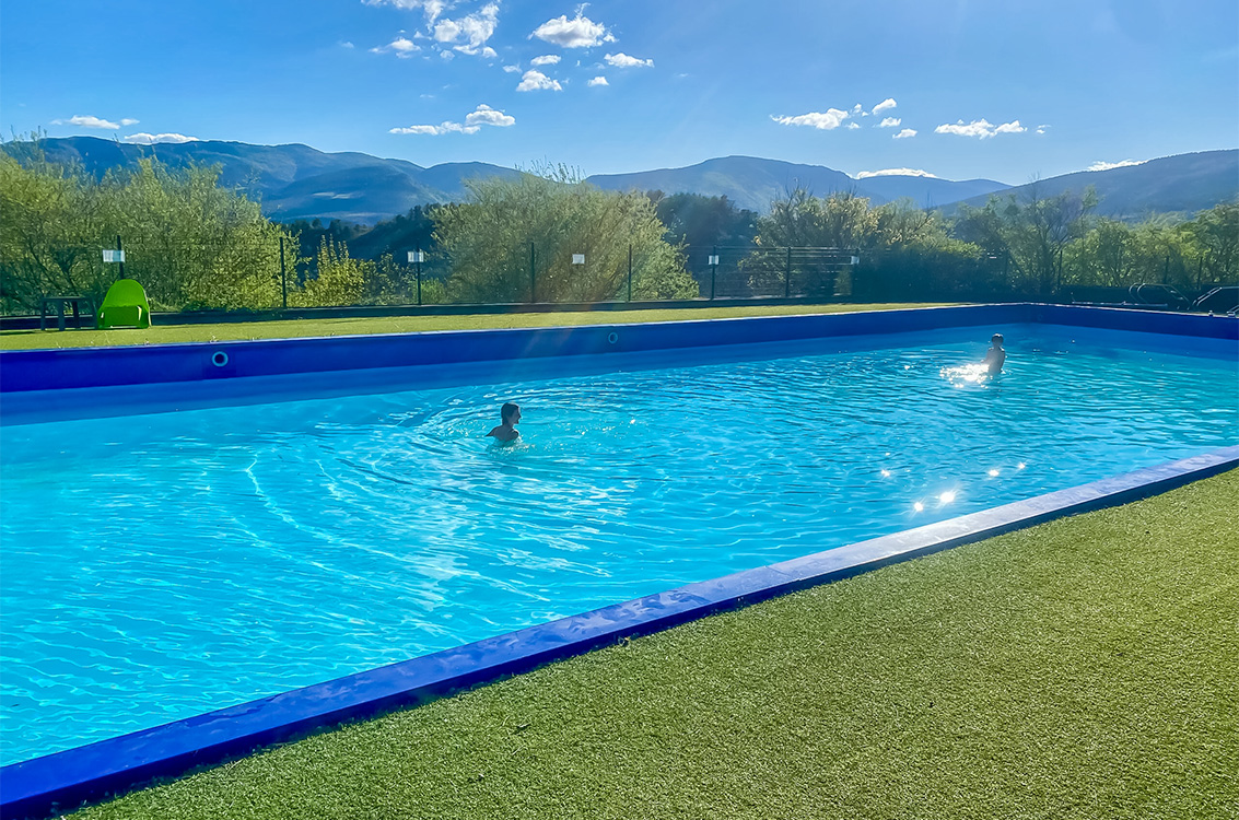 grande piscine chauffee
