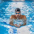 l entrainement de natation dans notre camping