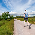 la course a pied autour de notre camping