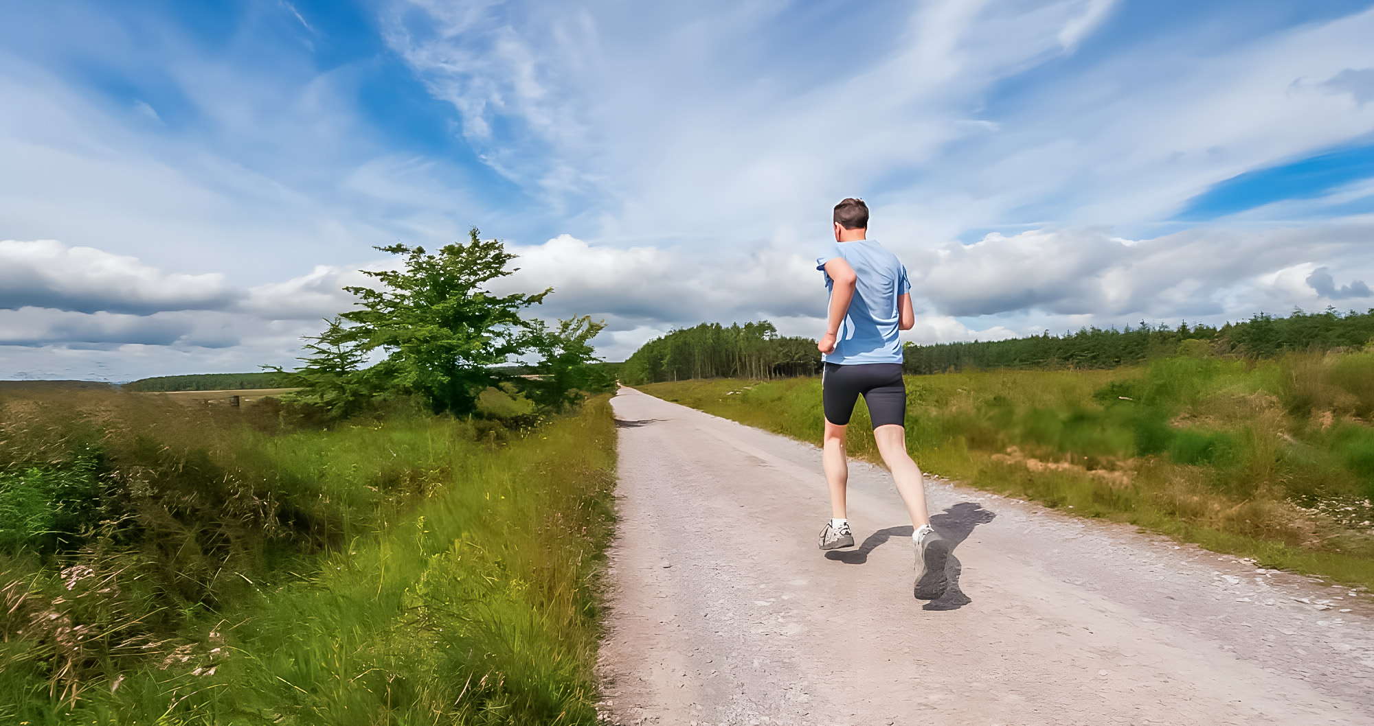 la course a pied autour de notre camping