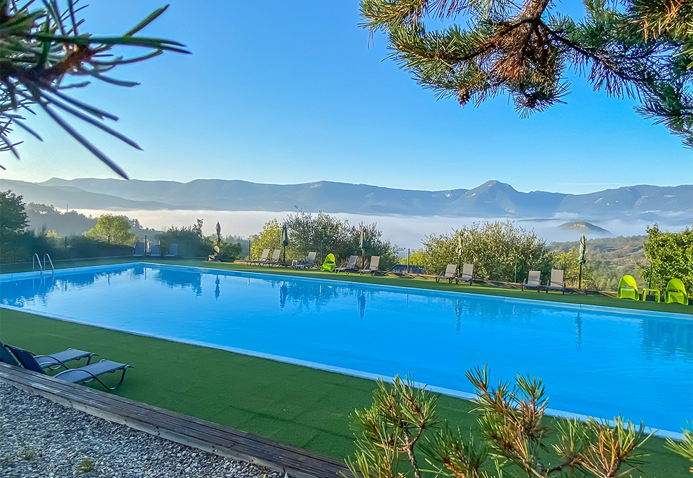 la piscine de notre domaine