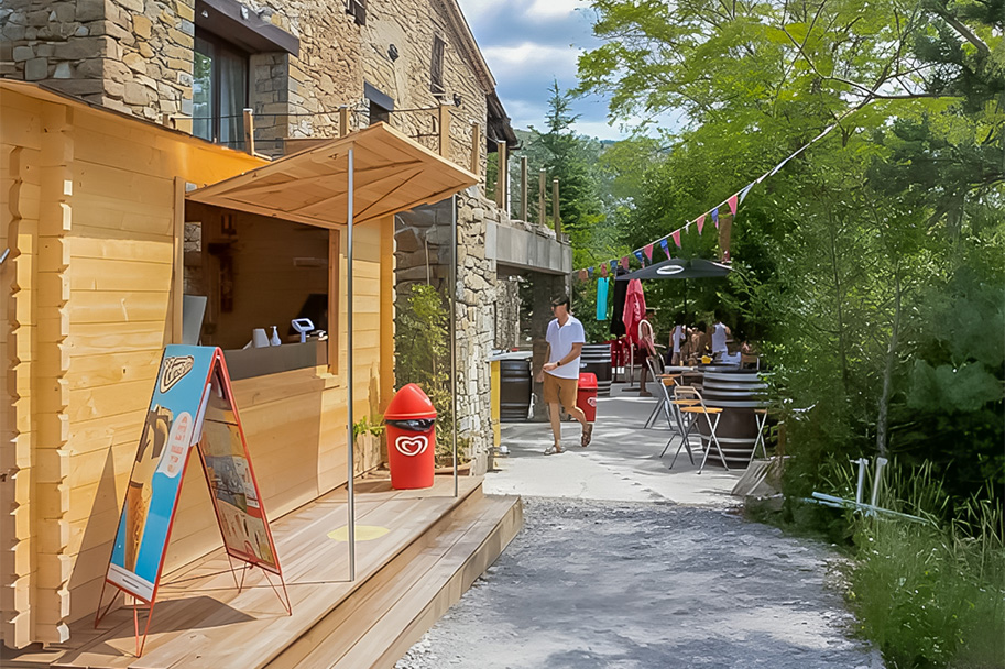 notre kiosque vous accueille